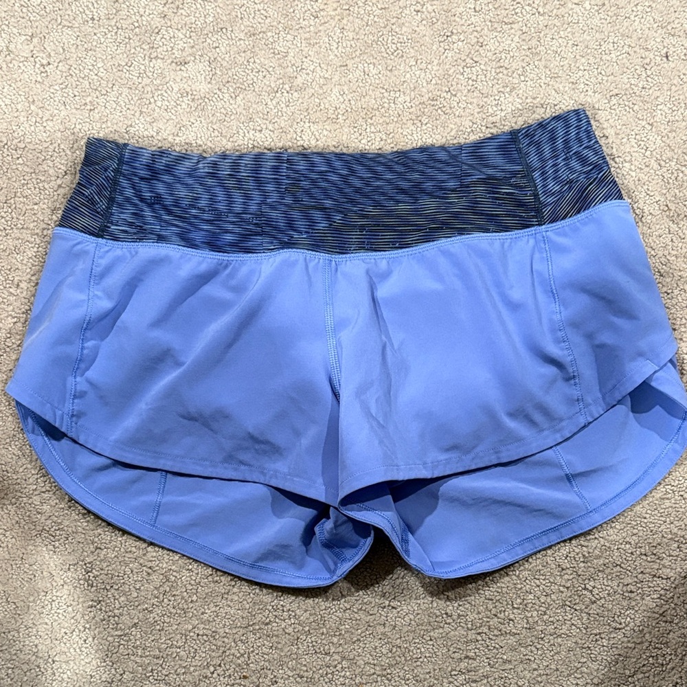 Lululemon Blue Athletic Shorts